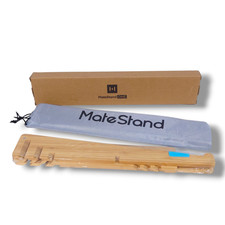 Ergonomischer Laptopständer Bambus bis 16 Zoll