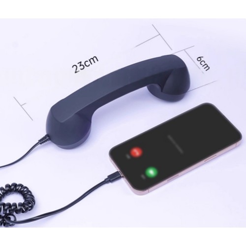 Vintage typ retro telefon - typ, c