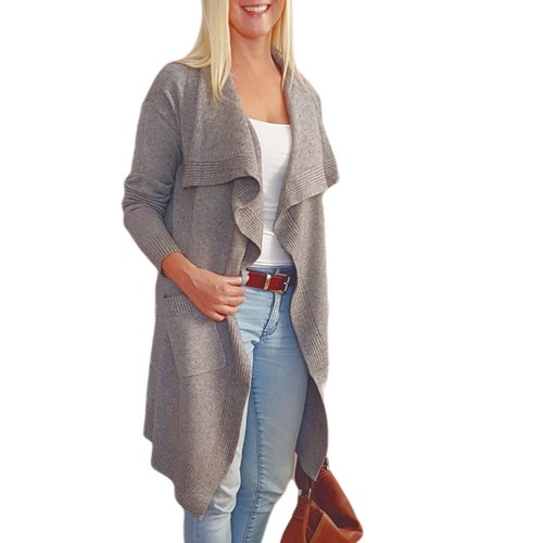 Damen strickjacke strickmantel - damen,