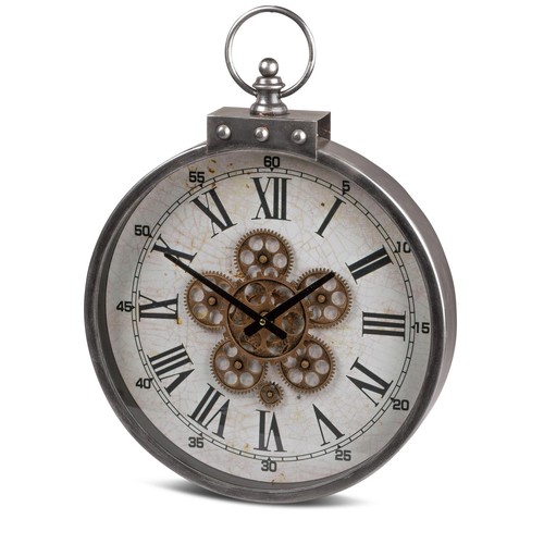 Wanduhr antik mit beweglichen - wanduhr,