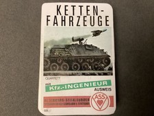 Altes quartett kartenspiel ASS