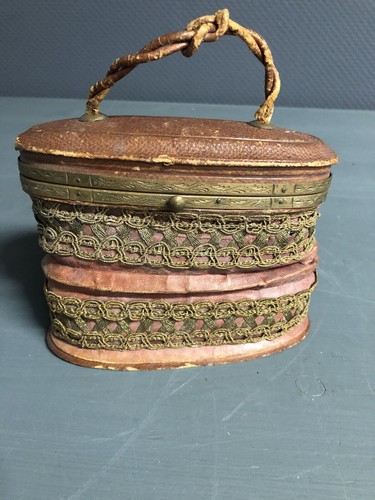 Antike puppen reisetasche - antike,