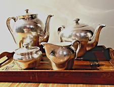 versilberte  PorzellanTee- und