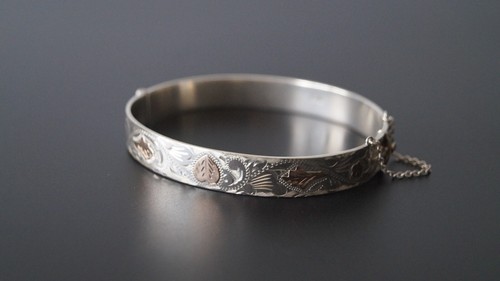 Sterling silber armreif - sterling,