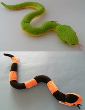 1 Plüschtier Schlange