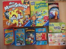 Spielepaket Kinder (Max Mäuseschreck Rund um den Kalender Gruselino Spongebob)