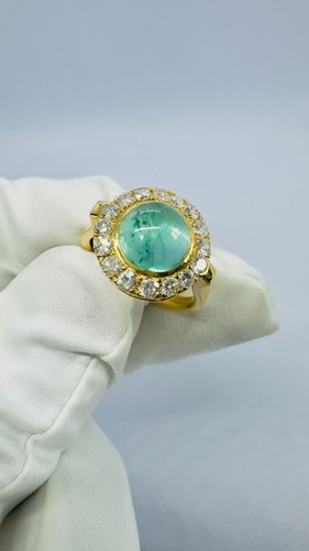 Massiver 750 gold ring - ring, mit