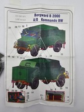  Arsenal M  Models   1:87  Resin Bausatz Borgward B 2000 A/O Kommando BW