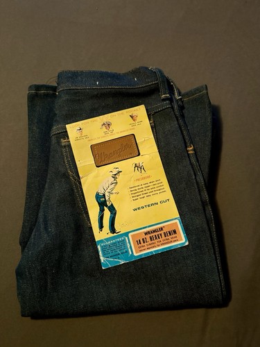 Deadstock wrangler wwz 1960s - deadstock,