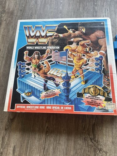 Wwf wrestling ring - wrestling,