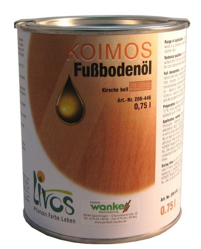 Livos koimos fußbodenöl 208 - livos,