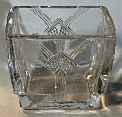 Antike schale gepresstes - gepresstes, glas