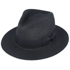 Unisex Sommer Stroh Fedora Hut