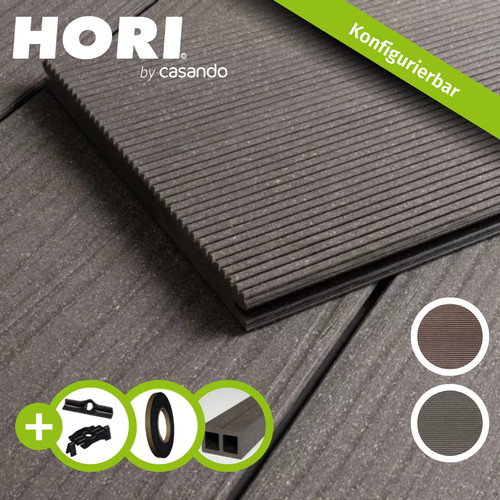 Hori wpc terrassendielen - wpc,