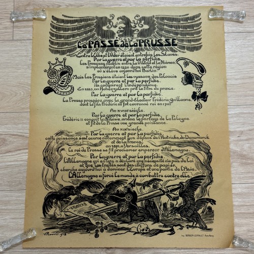 Plakat victor prouvé die - plakat,