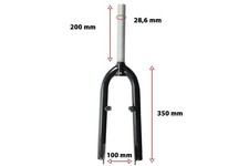 20 Zoll BMX Gabel Stahl 1 1/8