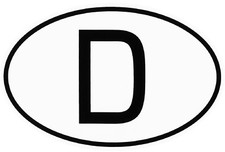 Deutschland D-Schild