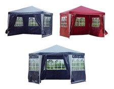 Pavillon PE Gartenzelt 3 x 3 m