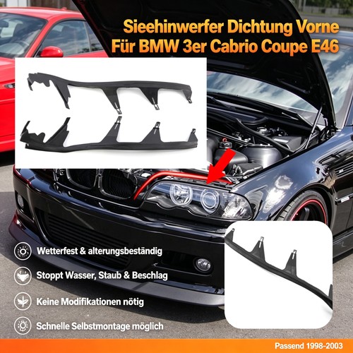 Schwarz scheinwerfer - 2x,