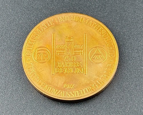 Medaille veb münze der ddr - veb,