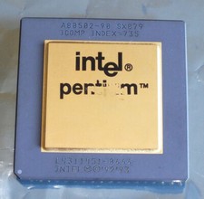CPU Intel Pentium P90 Goldcap