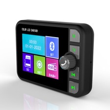 2.4" Auto DAB/DAB+ Autoradio Adapter Bluetooth Wireless FM Transmitter EmpfäNger