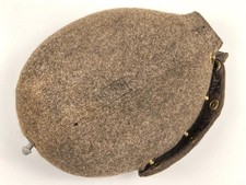 Filzbezug für eine Feldflasche der Wehrmacht, gebraucht