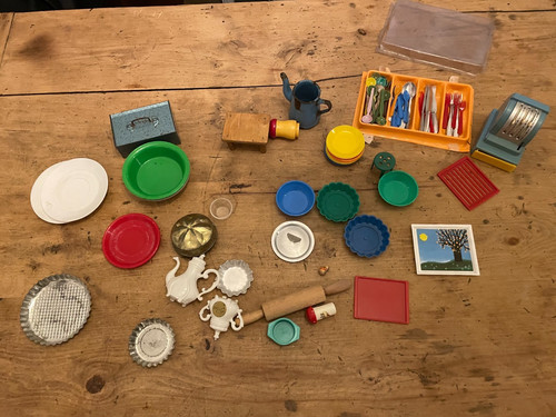 Konvolut puppengeschirr - konvolut,