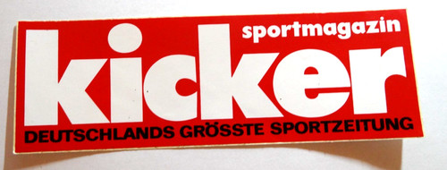 Werbe aufkleber kicker - werbe-aufkleber,