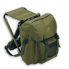 Sitzrucksack Deluxe Rucksackstuhl Jagdrucksack Warnstreifen Sitzhocker Rucksack