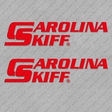 CAROLINA SKIFF BOOT LOGO ROTE