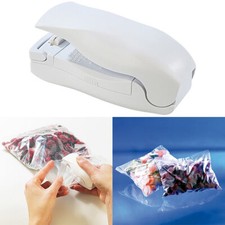 Rosenstein & Söhne Handlicher Tüten-Verschweißer, batteriebetrieben