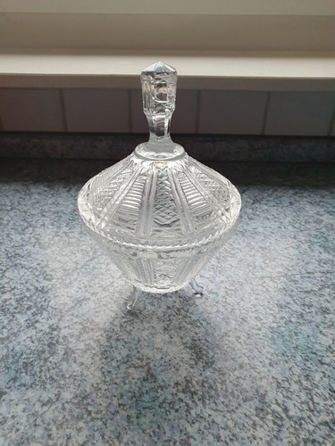 Glasschale mit deckel - mit,