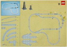 Lego® Eisenbahn Schienen 9V