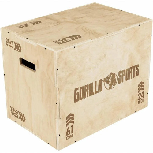 Gorilla sports plyo box jump - sports®,