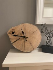 WANDUHR  HOLZ Eiche  Maße ca