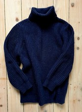 Peruvian Connection ultradicker Rollkragenpullover der Luxusklasse Babyalpaka M 