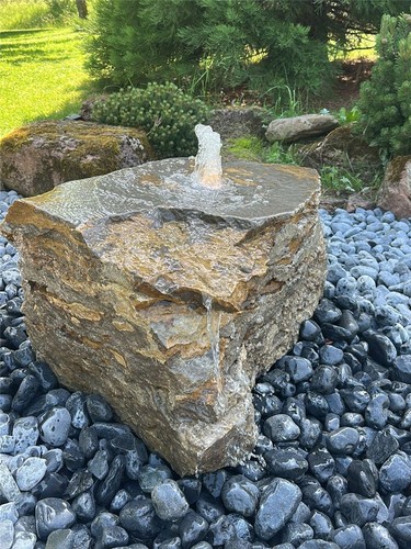 Quellstein muschelkalk l80cm - quellstein,