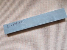 Alu Blech, Platte, Aluminium, Dicke 25mm, 388 x 62mm, gebraucht, Zuschnitt