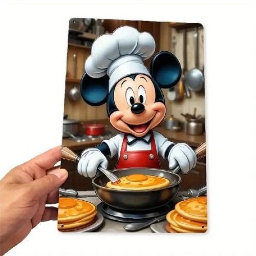 Blechschild micky mouse als - mouse,