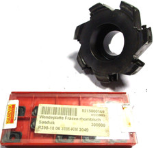 SANDVIK WSP Messerkopf Ø100 R390-100Q32-18M +10 WSP R390-180631M-KM 3040 D4593