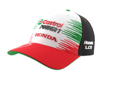 Offizielle LCR Honda Castrol Team Baseballkappe - 401104096