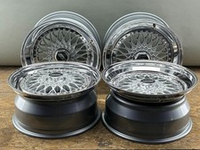 4x orig. BBS RS 289 290 Mercedes Benz Felgen Wheels Rims 8,5 / 9,5x18 W124 R129
