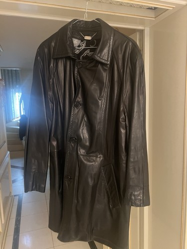 Brioni lederjacke schwarz - lederjacke,