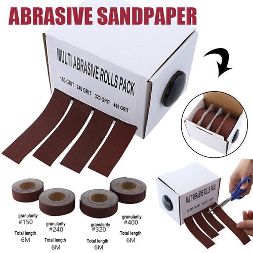 Rollen schleifpapier set - 6,