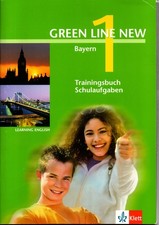 Green Line New 1   Trainingsbuch Schulaufgaben mit Audio -CD und Lösungsheft