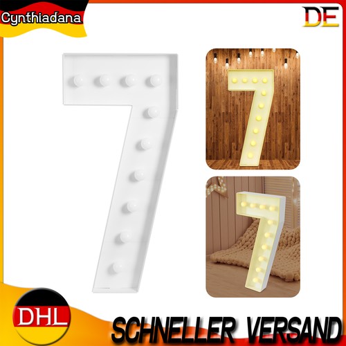 Leuchtbuchstaben große - 7,
