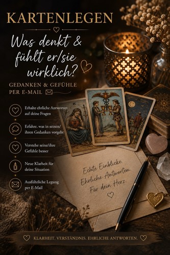 Kartenlegen was denkt - kartenlegen,