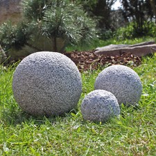 CLGarden 3 Granitkugeln 9 14