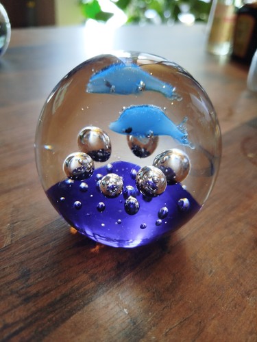 Briefbeschwerer delphin delfin - briefbeschwerer,